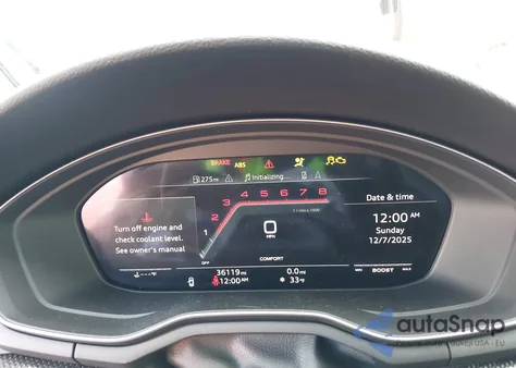 2021 Audi S4 Premium Plus Tfsi Quattro Tiptronic z USA, uszkodzony, nr VIN WAUB4AF4XMA064797